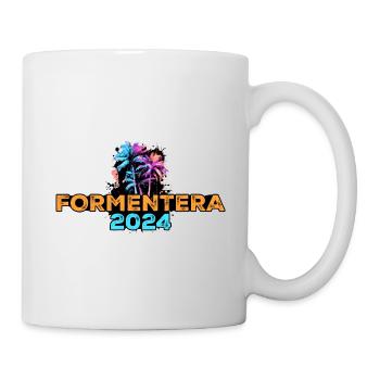 Formentera 2024 Reise - Tasse - Weiß - Rechts