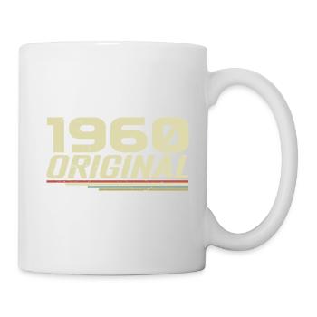 Né en 1960 Vintage 1960 Anniversaire Rétro 1960 - Mug blanc - blanc - Droite