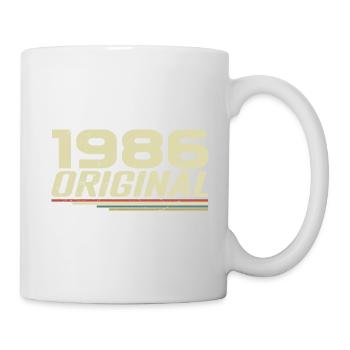 Born in 1986 Vintage 1986 Retro Birthday 1986 - Mug - white - Right