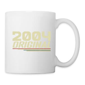 Born in 2004 Vintage 2004 Retro Birthday 2004 - Mug - white - Right