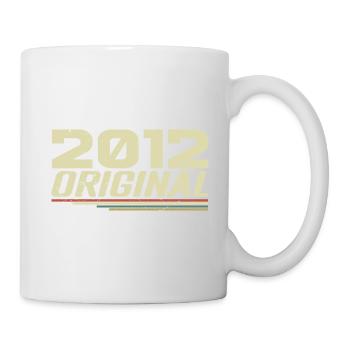 Born in 2012 Vintage 2012 Retro Anniversary 2012 - Mug - white - Right