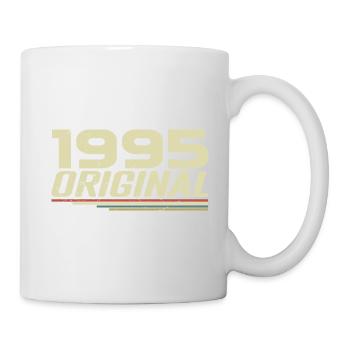 Né en 1995 Vintage 1995 Anniversaire Rétro 1995 - Mug blanc - blanc - Droite