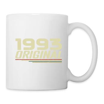 Né en 1993 Vintage 1993 Anniversaire Rétro 1993 - Mug blanc - blanc - Droite