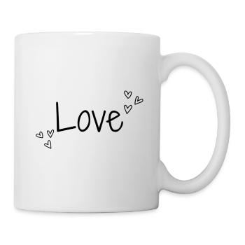 Einfach nur Liebe - Tasse - Weiß - Rechts