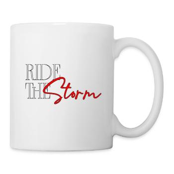 Ride the Storm – Power Through Life’s Challenges - Tasse - Weiß - Rechts