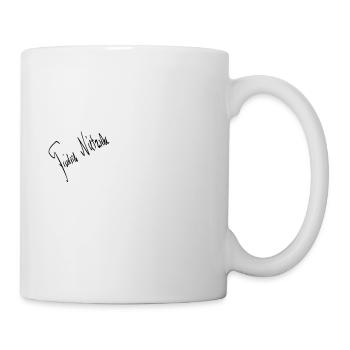 Friedrich Nietzsche - Tasse - Weiß - Rechts