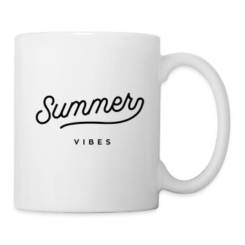 Summer Vibes - Tasse - Weiß - Rechts
