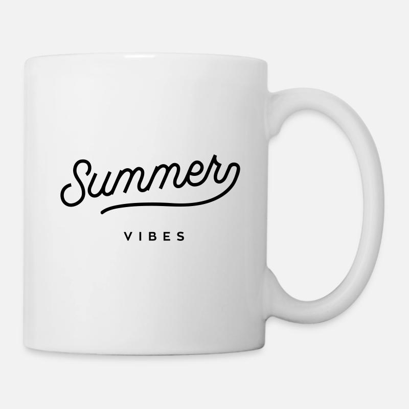 Summer Vibes - Mug blanc - blanc