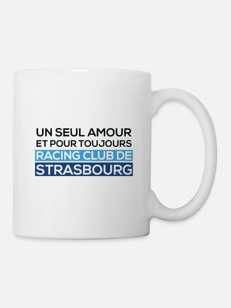 Racing Club de Strasbourg - Mug blanc - blanc