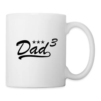 Father of 3 children - Mug - white - Right
