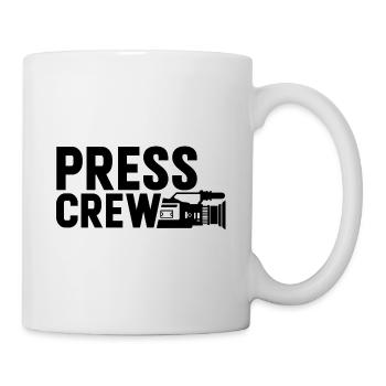 Presse Équipe Reporter Rapport correspondant - Mug blanc - blanc - Droite