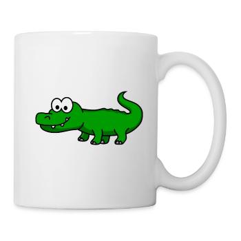Alligator Comic Animal - Mug - white - Right