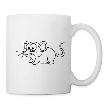 Mouse Comic Animal - Mug - white - Right