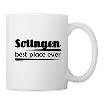 Solingen - Stadt best place ever - Tasse - Weiß - Rechts