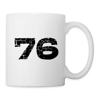 76 number jersey - Mug - white - Right