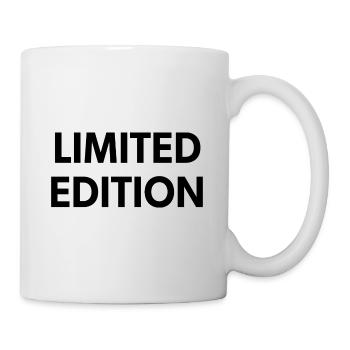 Edition Limitée - Texte noir - Mug blanc - blanc - Droite