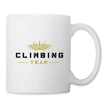 Climbing Team - Tasse - Weiß - Rechts