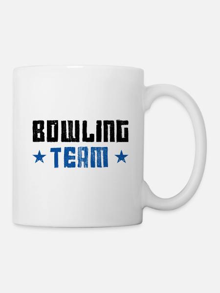 Bowling Team - Tasse - Weiß