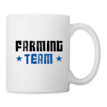 Farming Team - Tasse - Weiß - Rechts