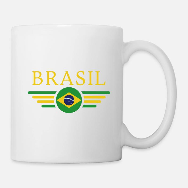 Brésil - Mug blanc - blanc