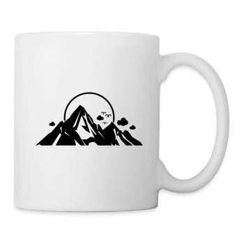Berge Symbol Mountains - Mug - white - Right