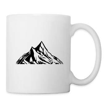 Berge Symbol Mountains - Mug - white - Right
