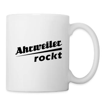 Ahrweiler rockt - Textdesign mit Stadtnamen - Tasse - Weiß - Rechts