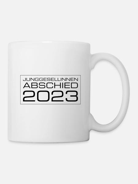 Junggesellinnen Abschied 2023 - Tasse - Weiß