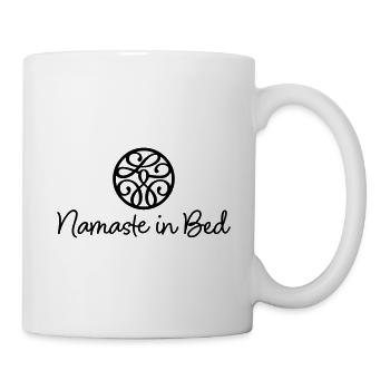 Namaste in Bed - Mug - white - Right