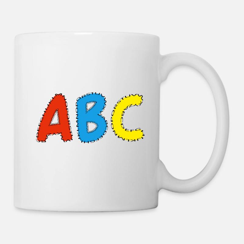ABC - Schulstart, Schulkind - Tasse - Weiß