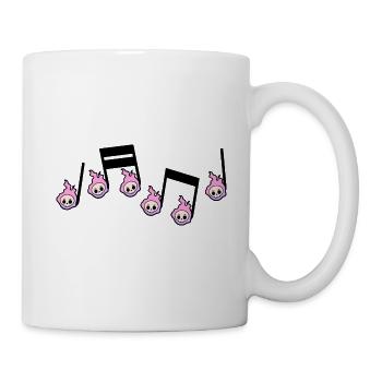 Halloween costume party music teacher - Mug - white - Right