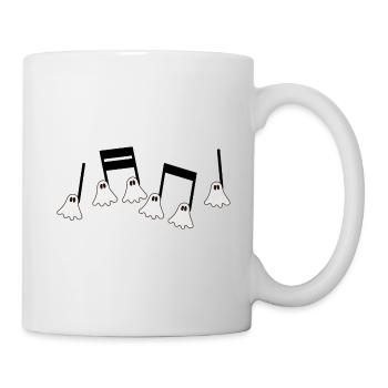 Halloween costume party music teacher - Mug - white - Right