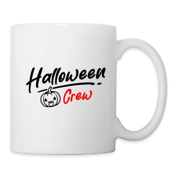 Halloween Crew Party - Tasse - Weiß - Rechts