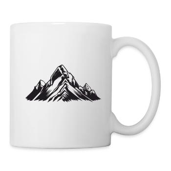 Mountains Symbol - Mug - white - Right