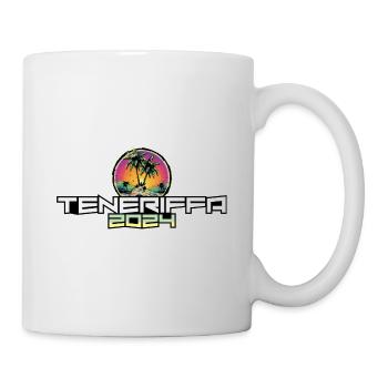Palmiers de vacances Tenerife 2024 - Mug blanc - blanc - Droite