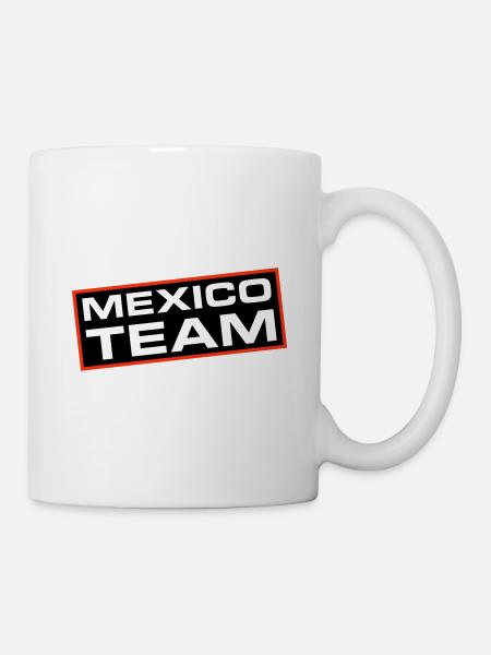Mexiko Team - Tasse - Weiß