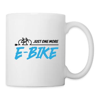 Just One More E Bike - Tasse - Weiß - Rechts