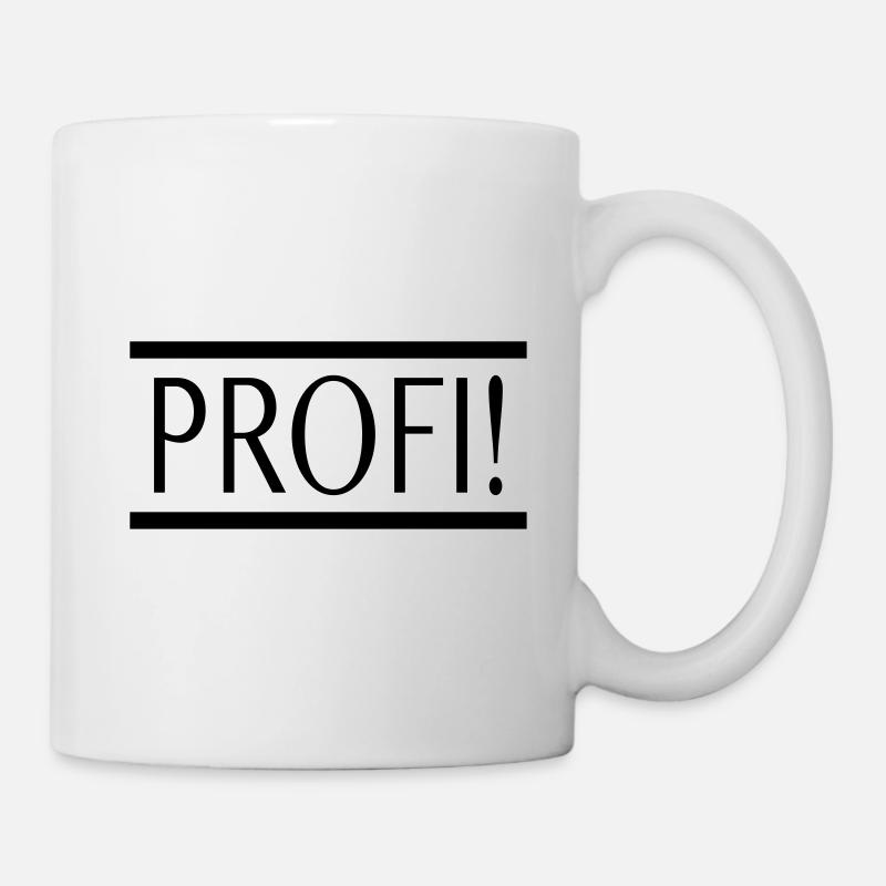 Profi - Tasse - Weiß