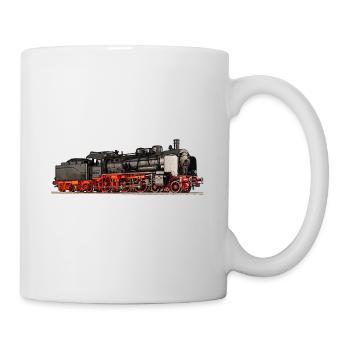 Locomotive à vapeur 38 2977 - Mug blanc - blanc - Droite