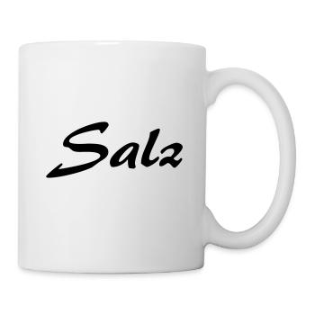 Salz - Tasse - Weiß - Rechts