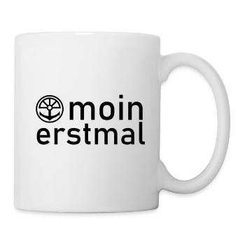 Anker Moin erstmal - Tasse - Weiß - Rechts