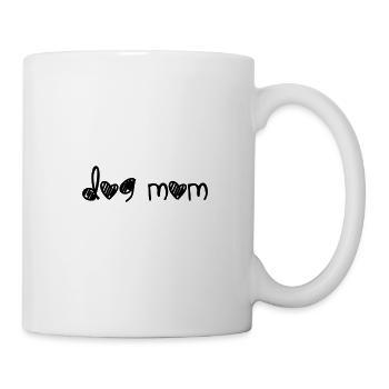 chien maman - Mug blanc - blanc - Droite