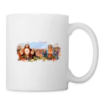 Jesus-Holy Mary-religion - Mug - white - Right