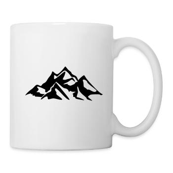 Mountains Mountains Alps - Mug - white - Right