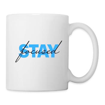 stay focused - Mug - white - Right
