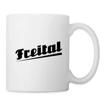Freital - Textdesign mit Stadtnamen - Tasse - Weiß - Rechts