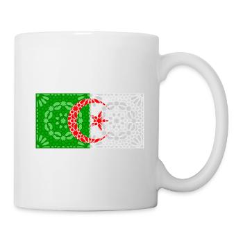 Algerien - Tasse - Weiß - Rechts