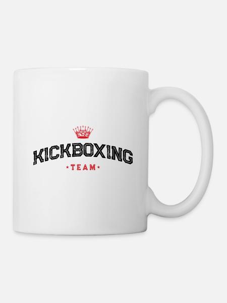 Kickboxing Team - Tasse - Weiß
