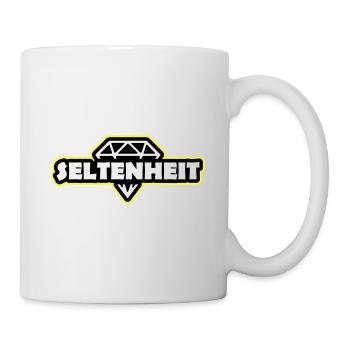 Seltenheit Diamant Spruch Motto - Tasse - Weiß - Rechts