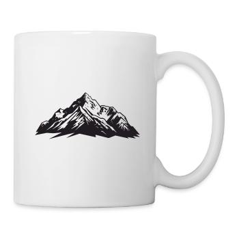 Mountains Symbol - Mug - white - Right